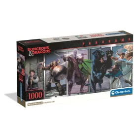 Clementoni Puzzle, Dungeons&Dragons, poszterrel, 1000 db