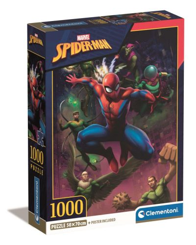 Clementoni Pókember Puzzle - 1000 db-os
