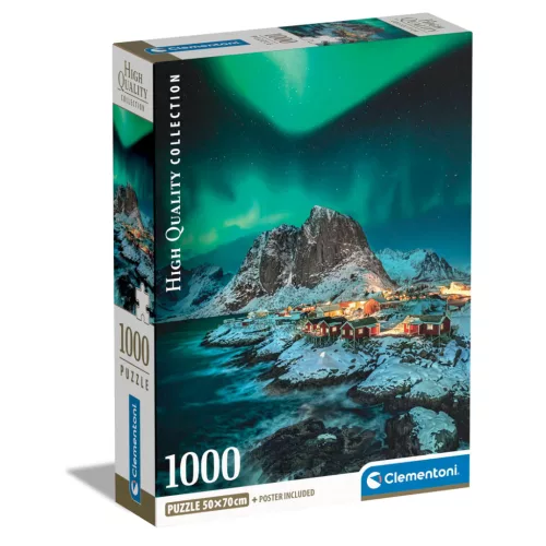 Clementoni, Lotofen-szigetek, poszterrel, 1000 db-os
