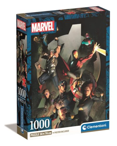 Clementoni Marvel Bosszúállók Puzzle - 1000 db-os