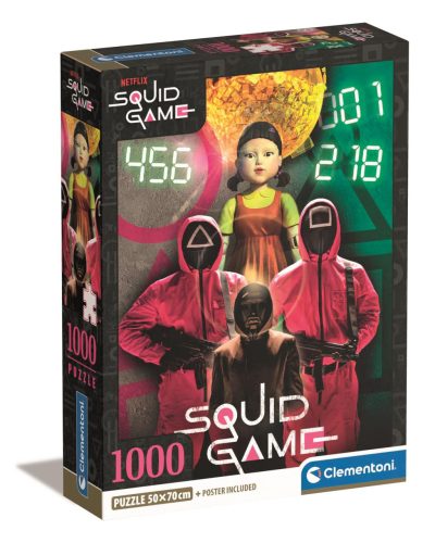 Clementoni Squid Game Puzzle - 1000 db-os