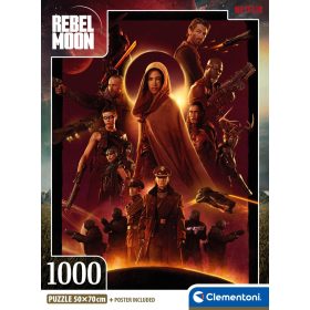 Clementoni Puzzle 1000 db poszterrel – Rebel Moon