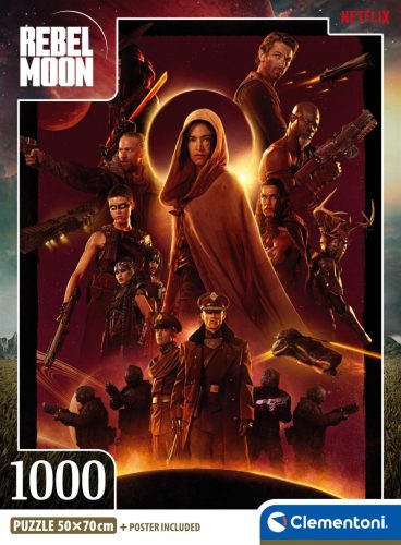 Clementoni Puzzle 1000 db poszterrel – Rebel Moon