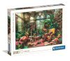 Clementoni Üvegház könyvtár Puzzle - 1000 db-os