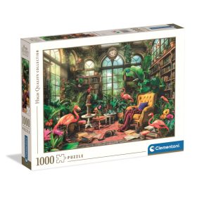 Clementoni Üvegház könyvtár Puzzle - 1000 db-os Clementoni Üvegház könyvtár Puzzle - 1000 db-os