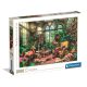 Clementoni Üvegház könyvtár Puzzle - 1000 db-os