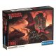 Clementoni, Dungeons & Dragons - Vörös Sárkány puzzle, poszterrel 1000 db-os