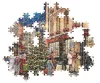 Puzzle, XM, karácsonyi utca, poszterrel, 1000 db, 28x20 cm dob.