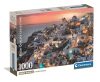 Clementoni Puzzle 1000 db poszterrel – Santorini