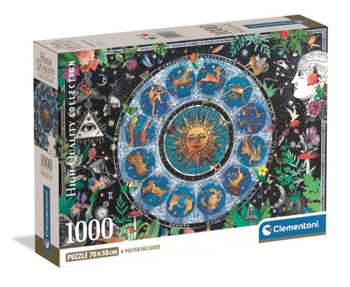 Clementoni High Quality Collection Horoszkóp, Asztrológia Puzzle - 1000 db-os