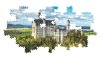 Clementoni Panoráma Puzzle 1000 db poszterrel – Neuschwanstein kastély