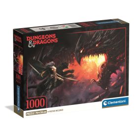 Clementoni Puzzle 1000 db poszterrel – Dungeons & Dragons
