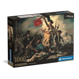   Clementoni Puzzle 1000 db poszterrel – A szabadság vezeti a népet