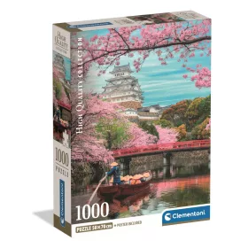   Clementoni Puzzle, Cseresznyefa virágzás, poszterrel, 1000 db