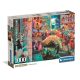 Clementoni Puzzle 1000 db poszterrel – Karnevál este