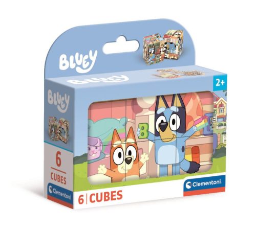 Clementoni Bluey, Mesekocka 6 db-os