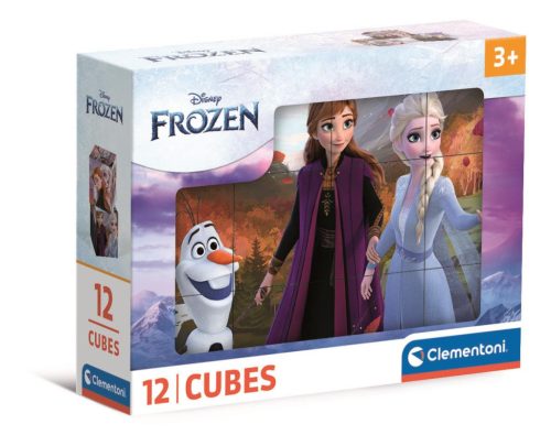 Clementoni Frozen, Jégvarázs mesekocka 12 db-os