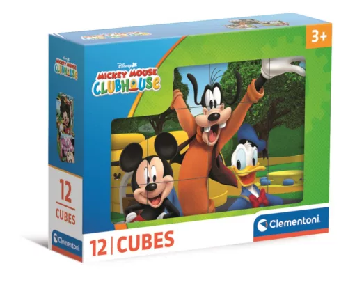 Clementoni Mesekocka, Disney, Mickey és barátai, 12 db