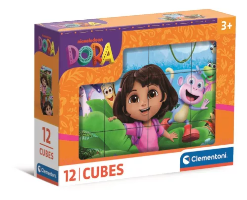 Clementoni Mesekocka, Dóra a felfedező, 12 db