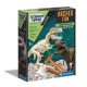 Clementoni régész készlet, világító dinoszaurusz csontváz