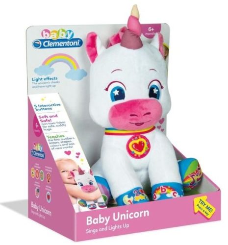 Baby Clementoni, Bébi unikornis interaktív plüss