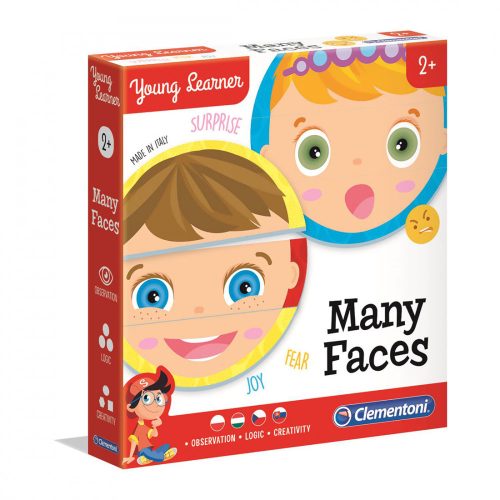 Clementoni: Arckifejezések, Oktató játék