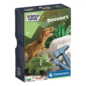   Clementoni, Science & Play, Mini Dinoszaurusz felfedező készlet