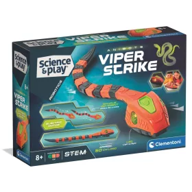   Clementoni Szerelős robot, kígyó, vipera, siklik, világít a szeme