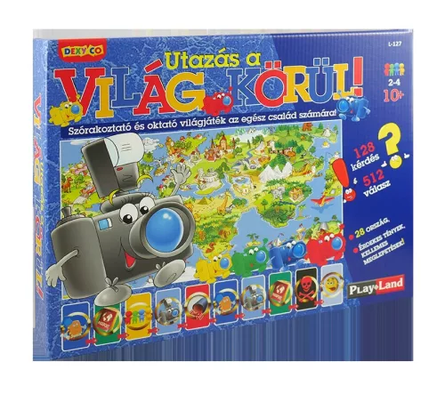 Utazás a világ körül társasjáték