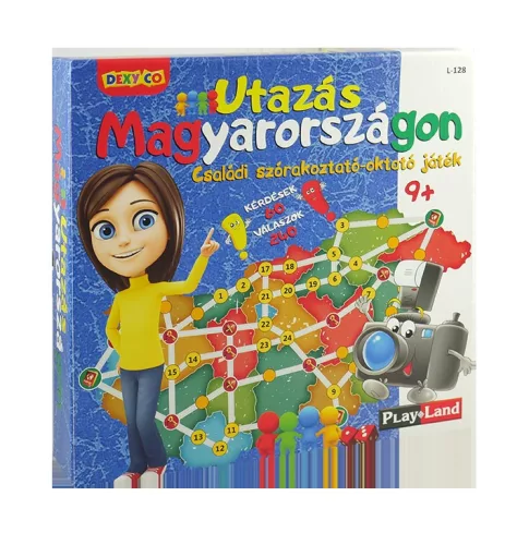 Utazás Magyarországon társasjáték