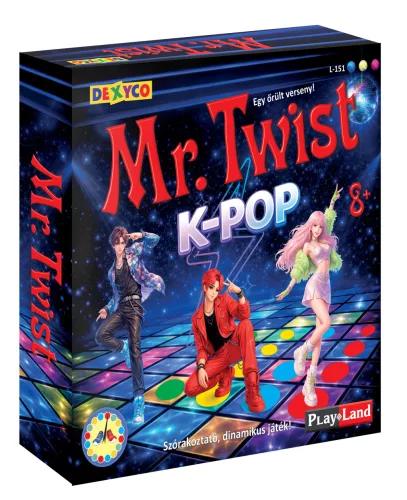 K-Pop Twister társasjáték