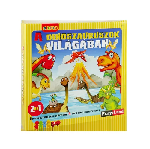 A Dinoszauruszok világában, 2 játék egyben