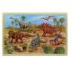 Dínós fa puzzle 100 darabos