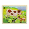 Fa puzzle, többféle
