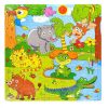 Vadállatos fa puzzle 100 darabos
