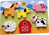 MEDITO, Fa 3D farm ki-berakó puzzle – 6 darabos