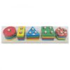 Wooden Toys - Fa montessori formafelismerő