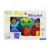 Day and Night fa figura építő készlet