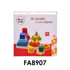 Fa formafelismerő, montessori jellegű