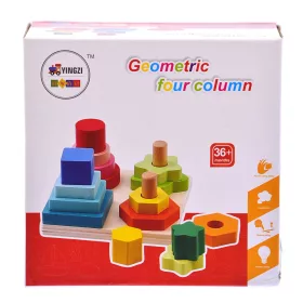 Fa formafelismerő, montessori jellegű