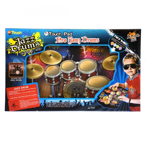 Jazz Drums érintőképernyős dobgép szimulátor