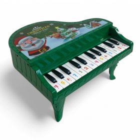 Elektronikus zongora hang és fény effektekkel