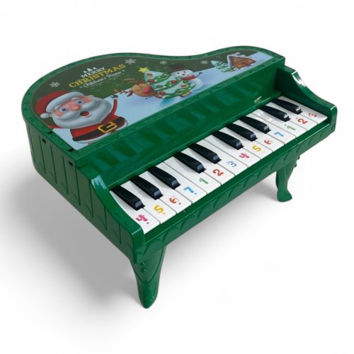 Elektronikus zongora hang és fény effektekkel