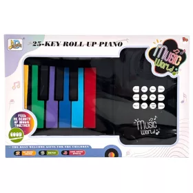   Zongoraszőnyeg keyboard, 38x12 cm billentyű – elemes zenélő játék