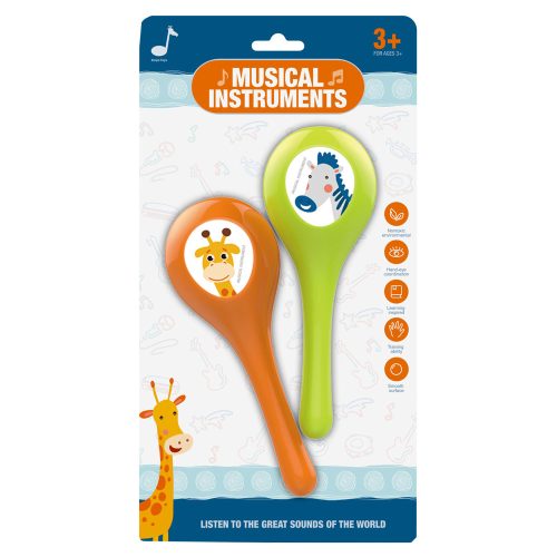 Rumbatök, 2db-os készlet - állatos