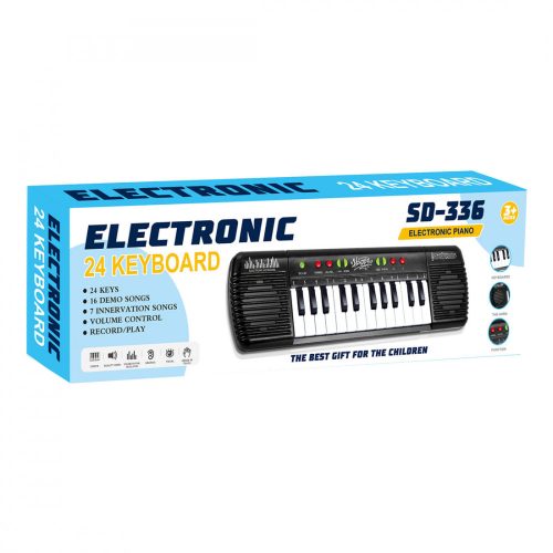 Gyerek Szintetizátor – 24 billentyűs