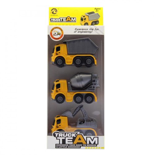 Truck Team munkagépek, 3 féle