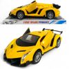 Autó, sportos, ajtónyitós, lend., "Lamborghini" szerű, 2 szín, 33x11 cm plf.