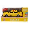 Elemes taxi, piros színben