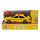 Elemes taxi, piros színben